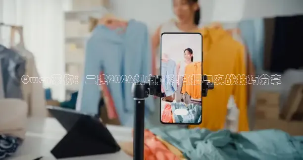 Qwen带你：二建2026机电工程直播与实战技巧分享